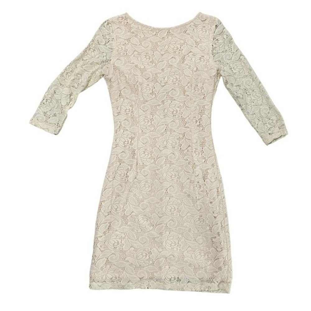 Costa Blanca lace lined mini dress